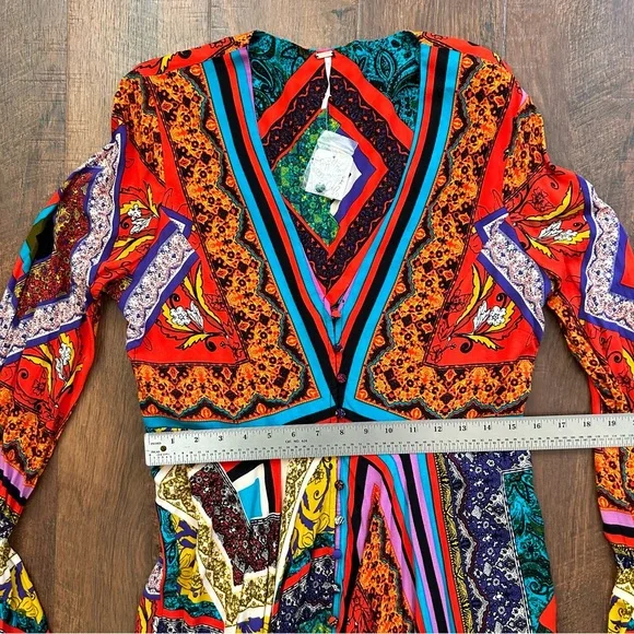 FREE PEOPLE boho maxi dress, size M, NWT - Picture 10 of 16